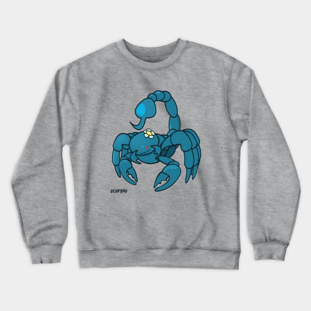 Scorpio Crewneck Sweatshirt by mangulica